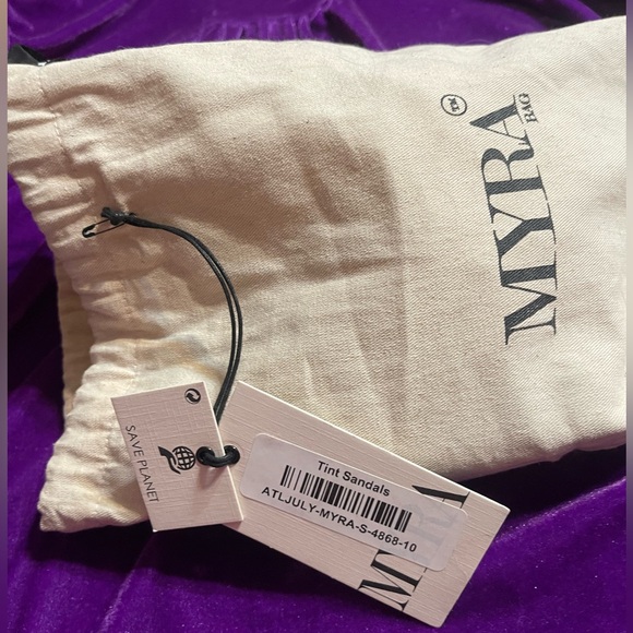 Myra cow print slip on mules - Picture 4 of 4